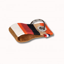 PORTE CLEFS BOUCLE 8x3.5 cm...