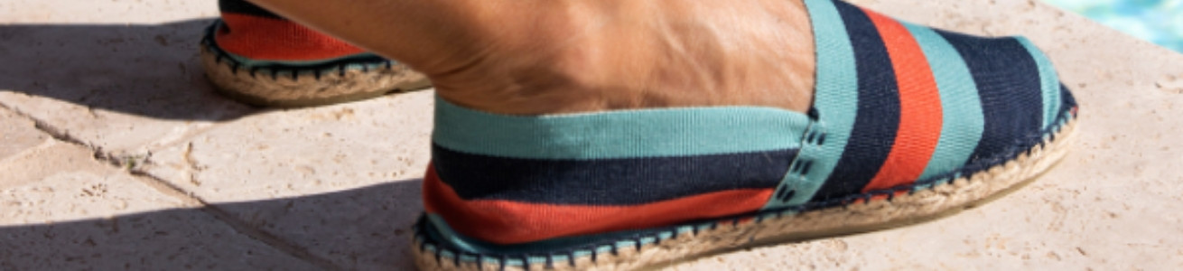 Espadrilles en tissu basque - Fabrication Française - Artiga