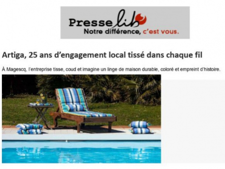 Artiga dans Presse Lib